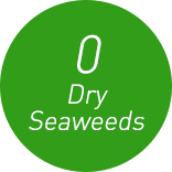 0 Dry seaweeds